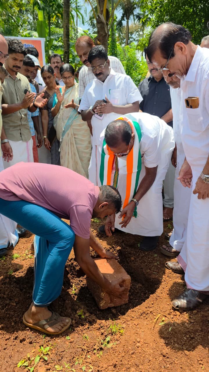 ആദമിന്റെ സ്വപ്നം പൂവണിയും; സ്നേഹവീടിന് തറക്കല്ലിട്ടു