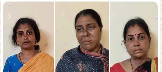 തിരുനെല്ലിയിലെ മാല കവർച്ചയ്ക്ക് പിന്നാലെ വൻ വേട്ട; മൂന്ന് സ്ത്രീകൾ കൂടി പിടിയിൽ