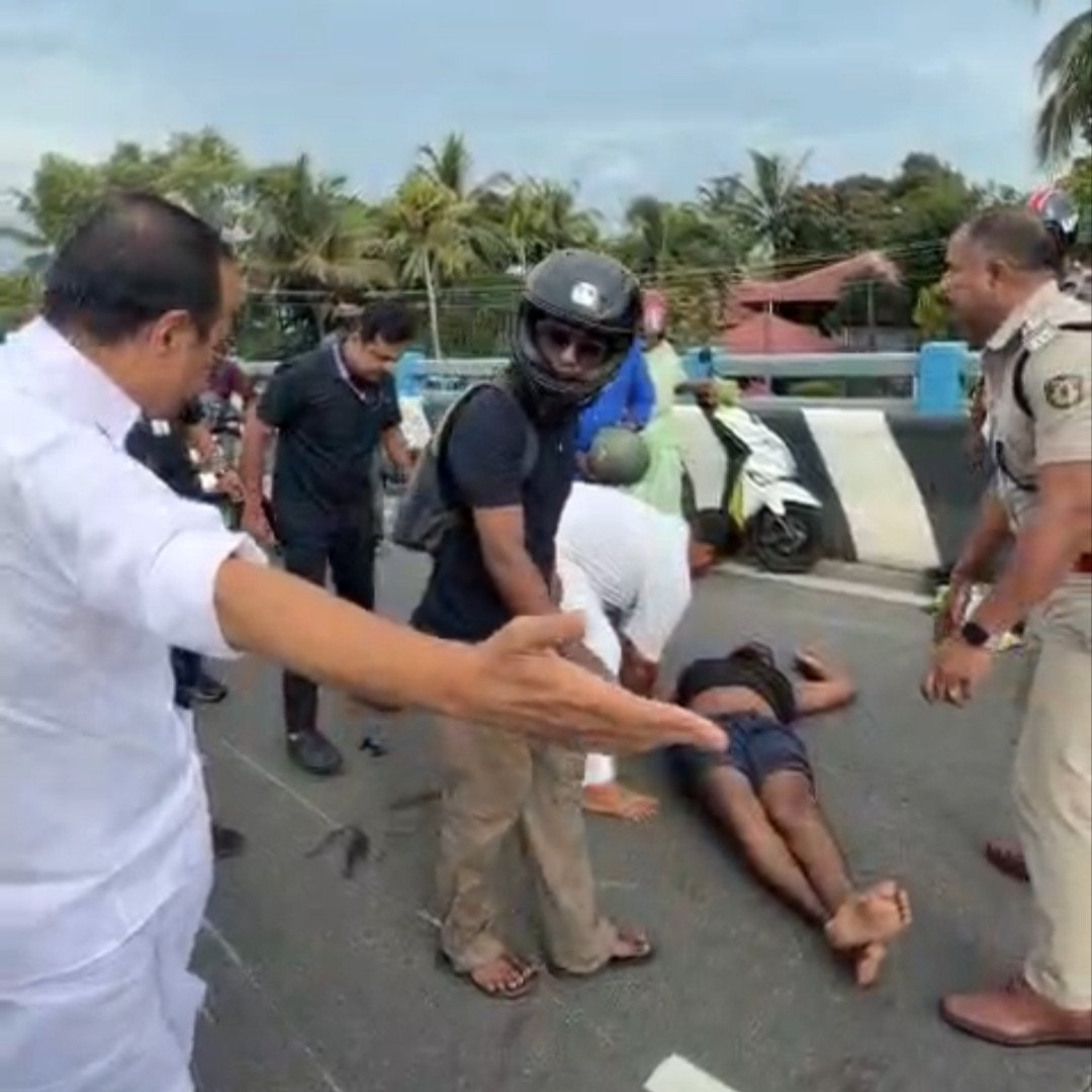 അപകടത്തിൽപ്പെട്ട യുവാവിന് കൈത്താങ്ങായി മുഖ്യമന്ത്രി; പൈലറ്റ് വാഹനത്തിൽ ആശുപത്രിയിലെത്തിച്ചു