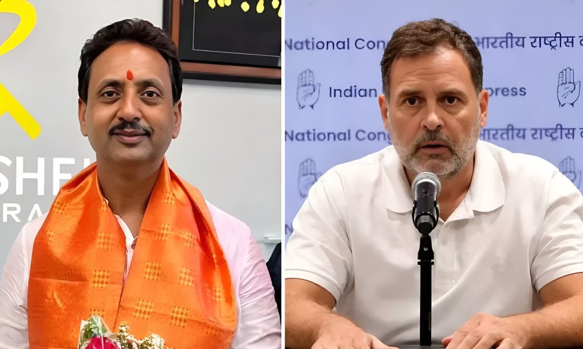 ബിജെപി പാളയത്തിലേക്ക് പോകാൻ സെക്കൻഡുകൾ മാത്രം; ഒറ്റ ഫോൺ കോളിൽ രാഹുൽ ബോന്ദ്രെയെ തിരിച്ചുപിടിച്ച് രാഹുൽ ഗാന്ധി