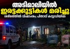 അടിമാലിയിൽ ഇരട്ടക്കുട്ടികൾ മരിച്ചു; ശരീരത്തിൽ വിഷാംശം, പിതാവ് കസ്റ്റഡിയിൽ