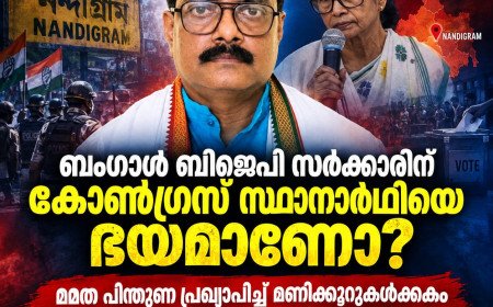 ബംഗാൾ ബിജെപി സർക്കാരിന് കോൺഗ്രസ് സ്ഥാനാർഥിയെ ഭയമാണോ?