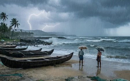 മഴ ശക്തമാകാൻ സാധ്യത; യെല്ലോ അലേർട്ടിന് പിന്നാലെ തീരദേശത്തും ജാഗ്രത
