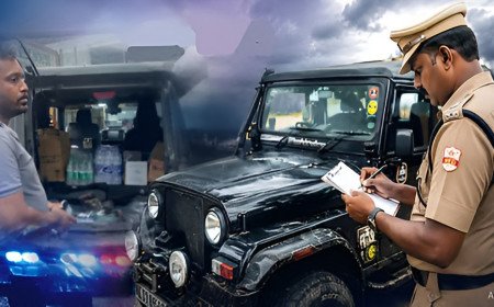 പ്രളയ രക്ഷാപ്രവർത്തനത്തിന് പോയ വാഹനത്തിന് പിഴ; എം.വി.ഡിയോട് വിമർശനവുമായി അബിൻ വർക്കി