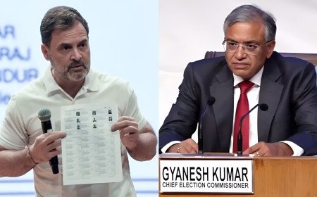 തിരഞ്ഞെടുപ്പ് കമ്മീഷൻ കുരുക്കിൽ; ഗ്യാനേഷ് കുമാറിന്റെ രാജി ആവശ്യപ്പെട്ട് ഇന്ത്യ സഖ്യം