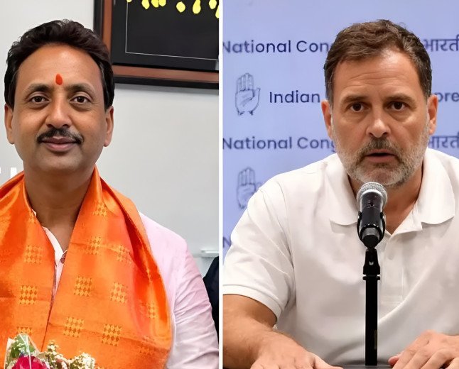 ബിജെപി പാളയത്തിലേക്ക് പോകാൻ സെക്കൻഡുകൾ മാത്രം; ഒറ്റ ഫോൺ കോളിൽ രാഹുൽ ബോന്ദ്രെയെ തിരിച്ചുപിടിച്ച് രാഹുൽ ഗാന്ധി
