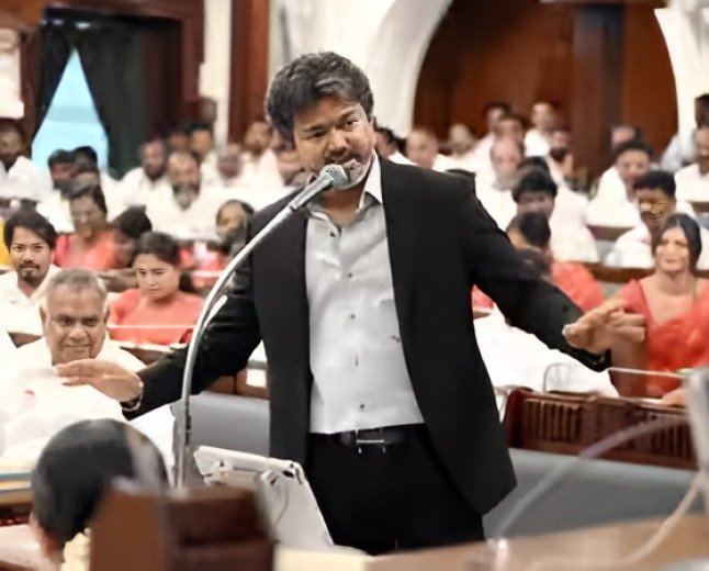 കരുണാനിധി കാലത്തെ റിപ്പോർട്ട് വായിച്ച് വിജയ് കത്തിക്കയറി; ഉദയനിധിക്ക് മറുപടിയില്ല!
