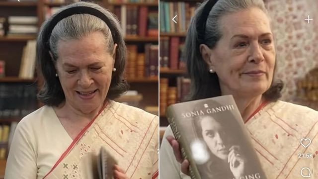 ഇൻസ്റ്റഗ്രാമിൽ സോണിയ ഗാന്ധിയുടെ അരങ്ങേറ്റം; ആദ്യ പോസ്റ്റിൽ ജീവിതകഥയുടെ ആദ്യനോട്ടം