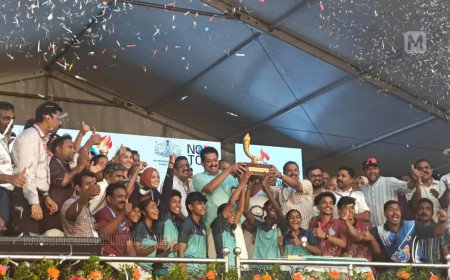 ചരിത്രനേട്ടവുമായി തിരുവനന്തപുരം; സംസ്ഥാന സ്കൂൾ കായികമേളയുടെ സ്വർണക്കപ്പ് തലസ്ഥാനത്തിന്