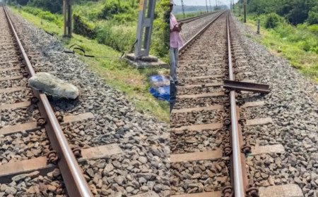 ഷൊർണൂരിൽ ട്രെയിൻ അട്ടിമറി ശ്രമമെന്ന് സംശയം; റെയിൽവേ പാളത്തിൽ ഇരുമ്പ് കഷ്ണങ്ങളും കോൺക്രീറ്റും