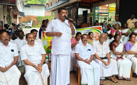 ഗാന്ധിജയന്തി ദിനത്തിൽ വെള്ളരിക്കുണ്ടിൽ ‘ഓപ്പറേഷൻ തൂഫാൻ’ ലഹരിവിരുദ്ധ ഐക്യദാർഢ്യ പദയാത്ര