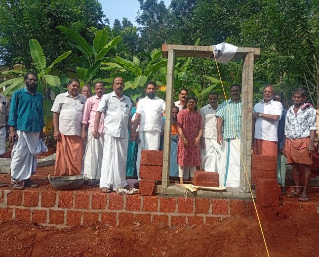 കുമ്പളപ്പള്ളി കോൺഗ്രസ് ഓഫിസിന് കട്ടിള വെക്കൽ ചടങ്ങ് നടന്നു