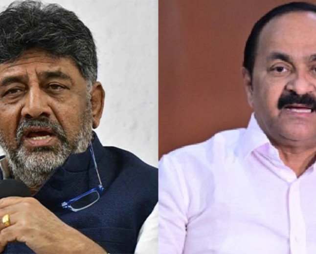 വി ഡി സതീശനും തനിക്കുമെതിരെ മെറ്റാ സ്മാർട്ട് ഗ്ലാസ് ഉപയോഗിച്ച് രഹസ്യ റെക്കോർഡിങ്ങിന് ശ്രമം; ഡി.കെ. ശിവകുമാർ 